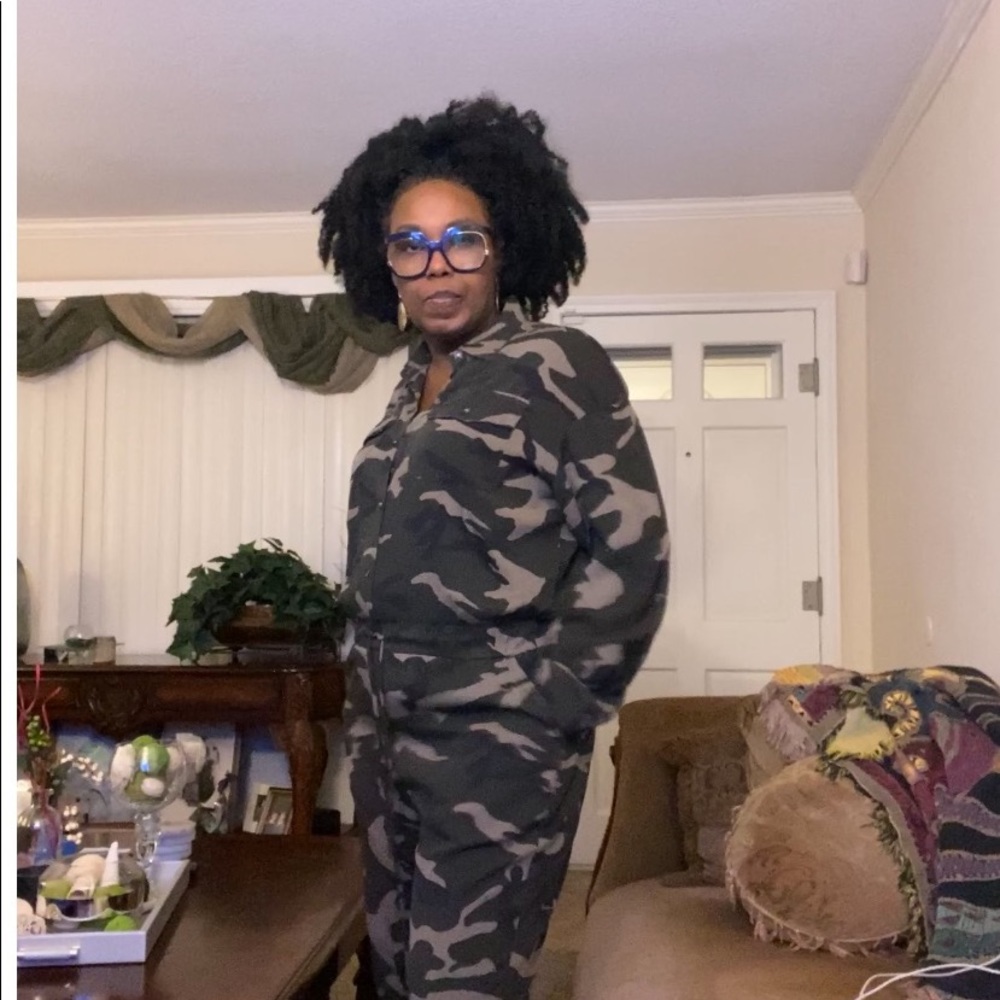 Camouflage Jumpsuit
